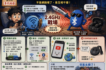 斷斷續續的無線網路