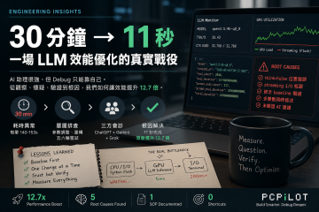 30 分鐘換來的 12 倍加速<br>本地 LLM 效能異常的根因拆解與 Debug SOP