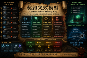 [長篇] PC 平台演化與相容性失效的統一解釋框架 — 契約失效模型 Contract Failure Model (CFM)