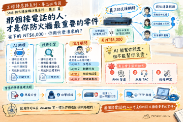 SMB 防火牆採購決策系列・第三篇 – 那個接電話的人，才是你防火牆最重要的零件