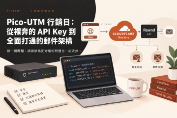 從裸奔的 API Key 到全面打通的郵件架構 — 修一個問題，順著脈絡把旁邊的問題也一起收掉。