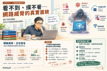 看不到、摸不著——網路威脅的真實面貌 | PCPiLOT 工程師思路系列
