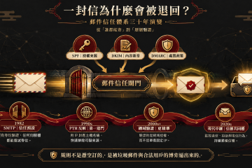 一封信為什麼會被退回 —— 郵件信任體系三十年演變