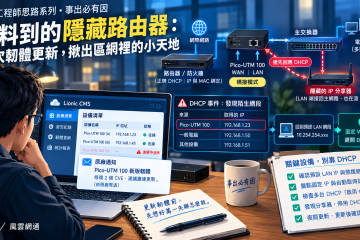 沒料到的隱藏路由器：一次韌體更新，揪出區網裡的小天地